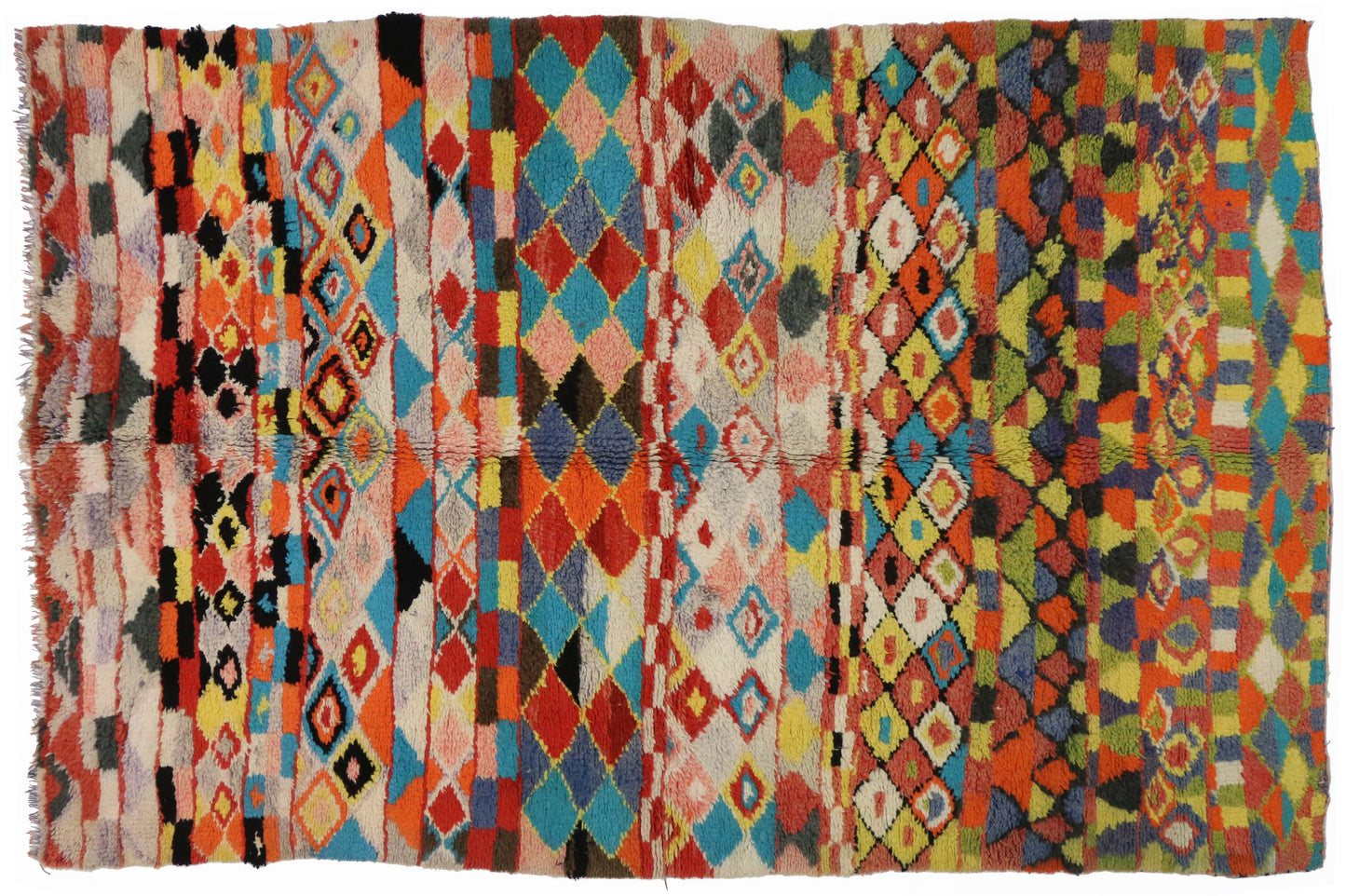 6 x 9 Vintage Moroccan Rug 20176
