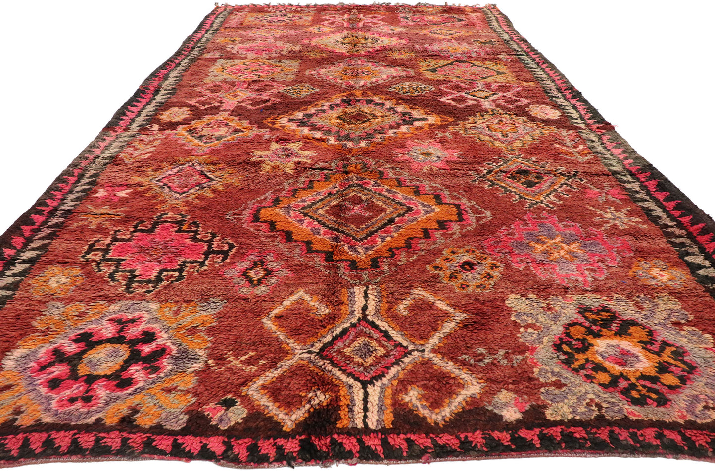 6 x 12 Vintage Moroccan Rug 20178