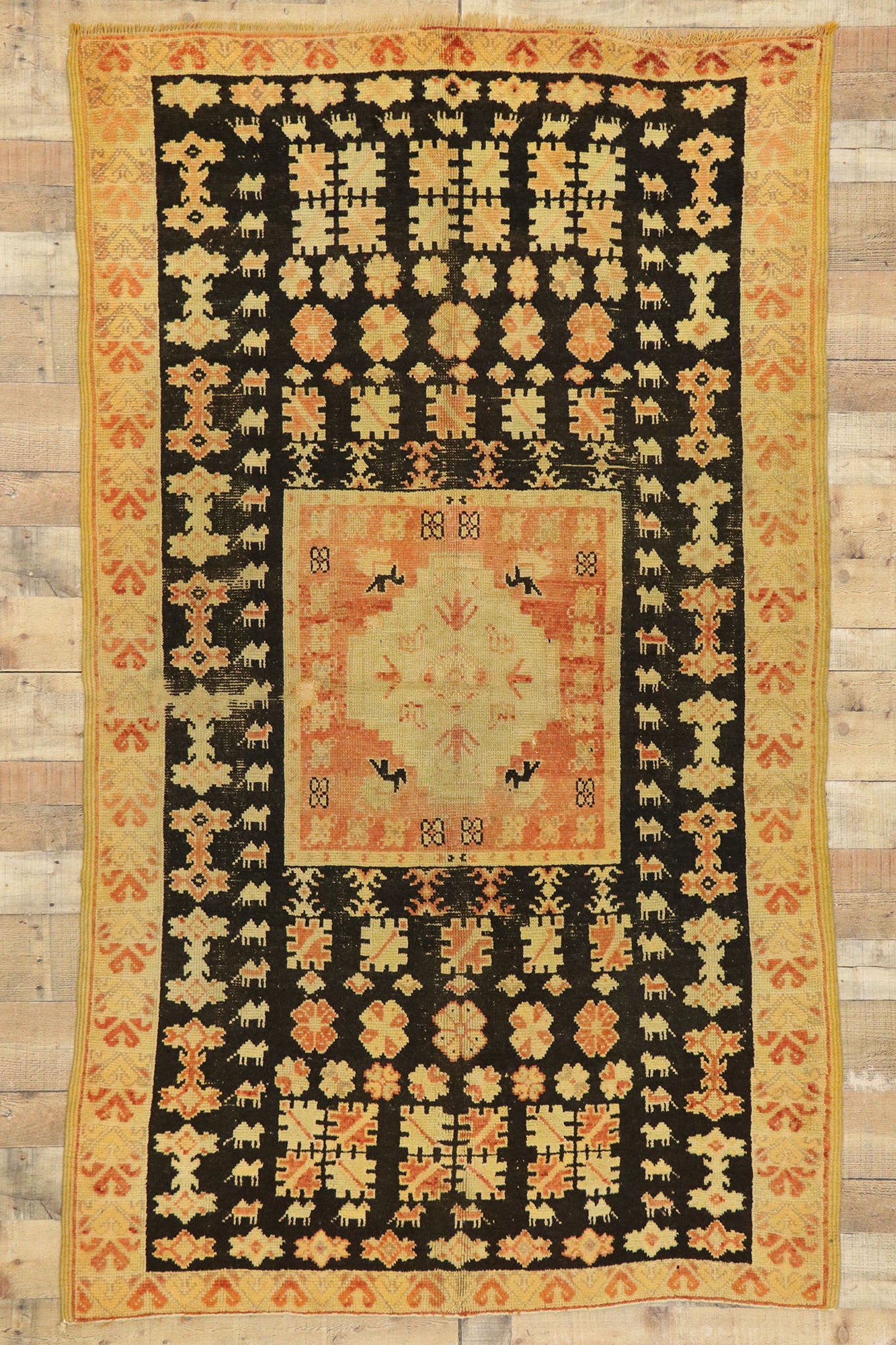 5 x 8 Vintage Taznakht Moroccan Rug 20187
