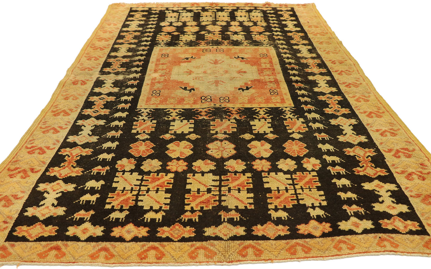 5 x 8 Vintage Taznakht Moroccan Rug 20187