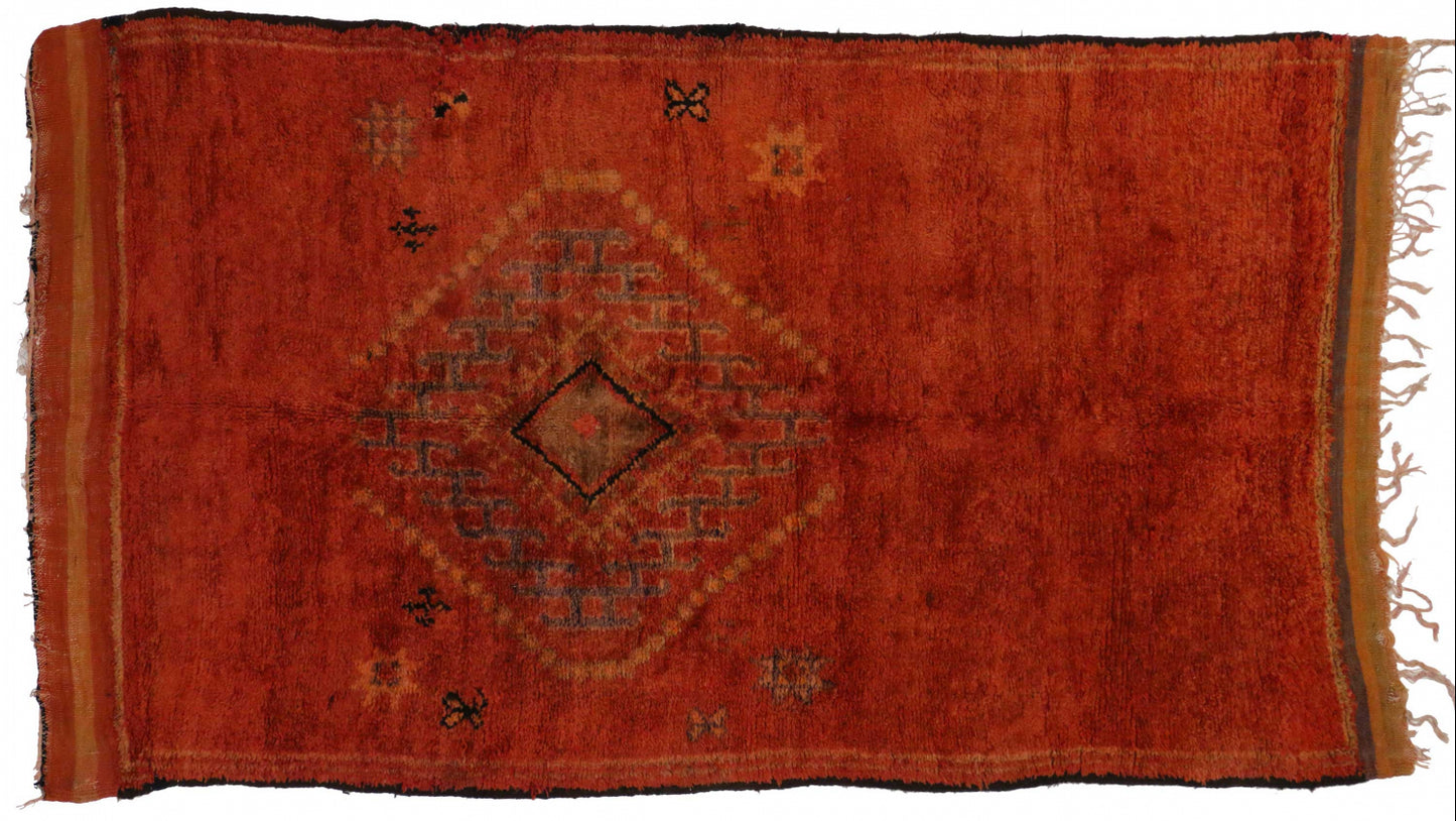 5 x 8 Vintage Moroccan Rug 20200