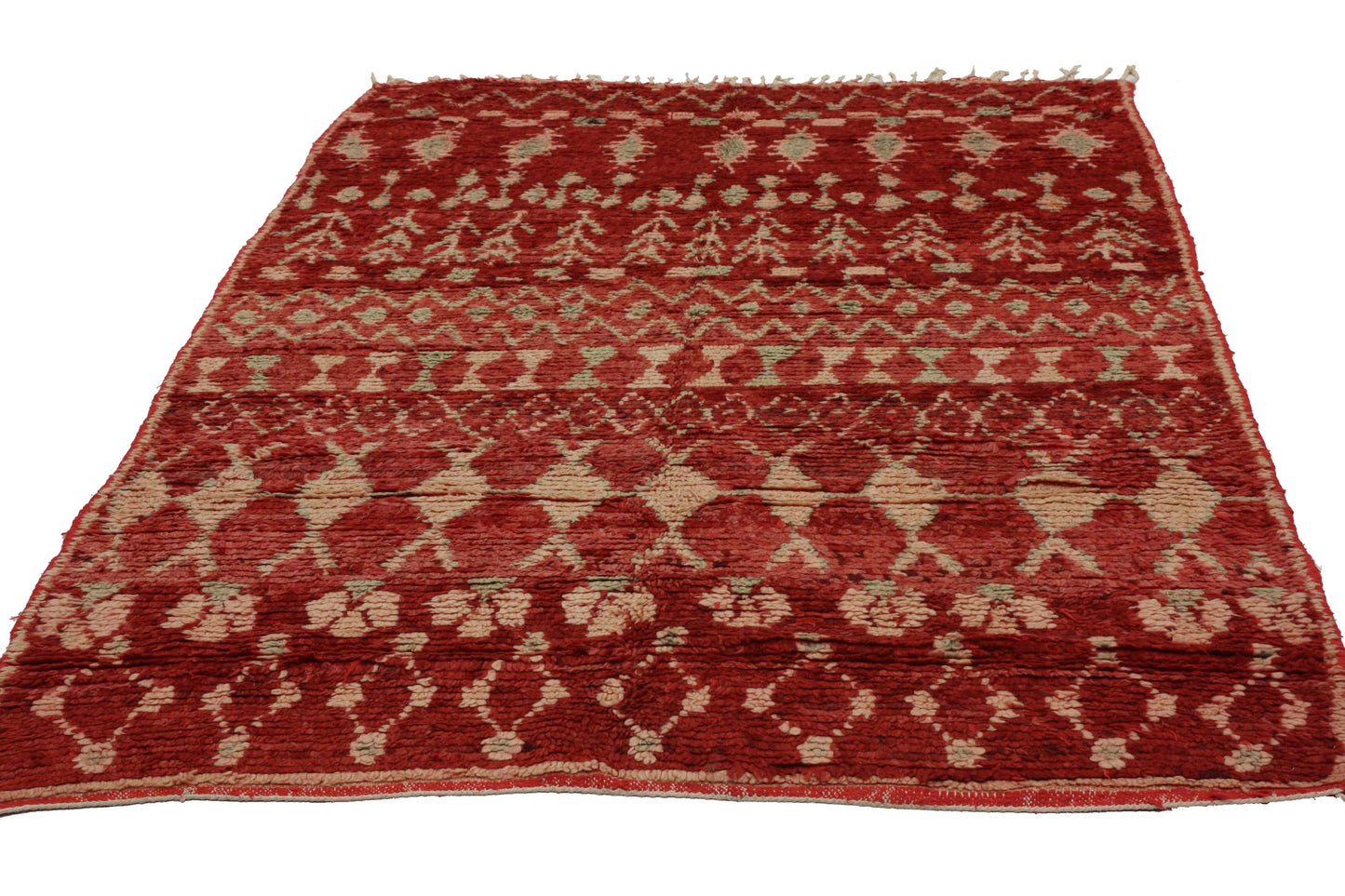 5 x 7 Vintage Moroccan Rug 20249