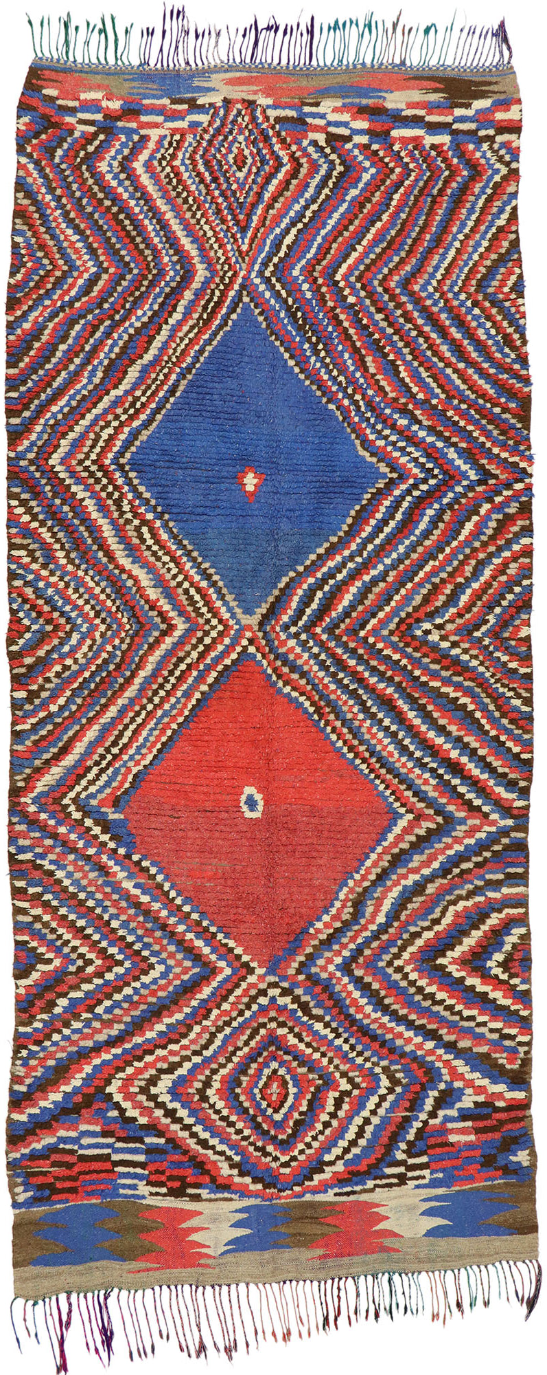 5 x 10 Vintage Moroccan Azilal Rug 20250
