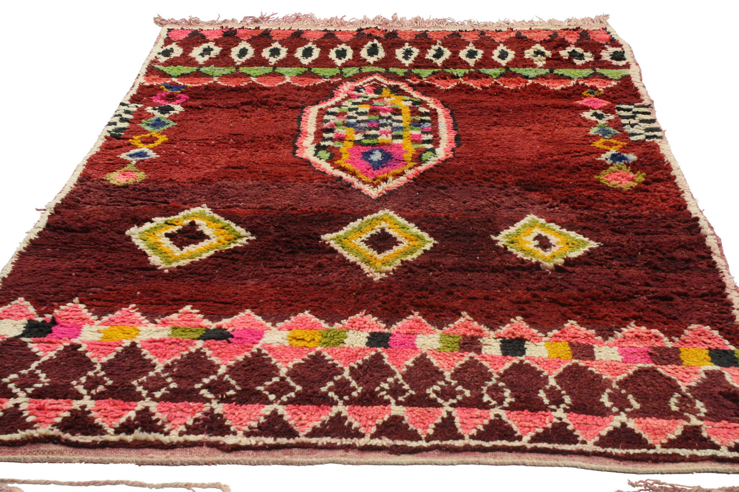 5 x 7 Vintage Moroccan Rug 20271