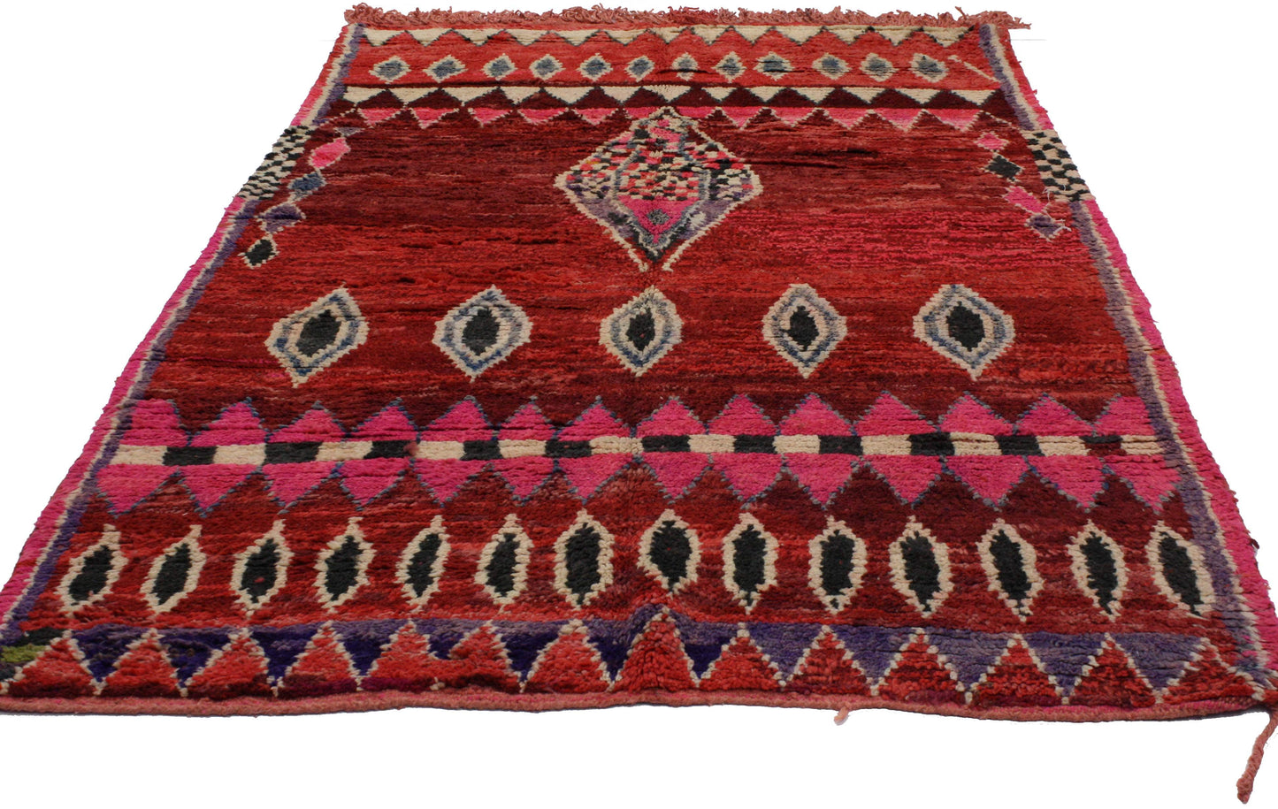 5 x 8 Vintage Moroccan Rug 20284