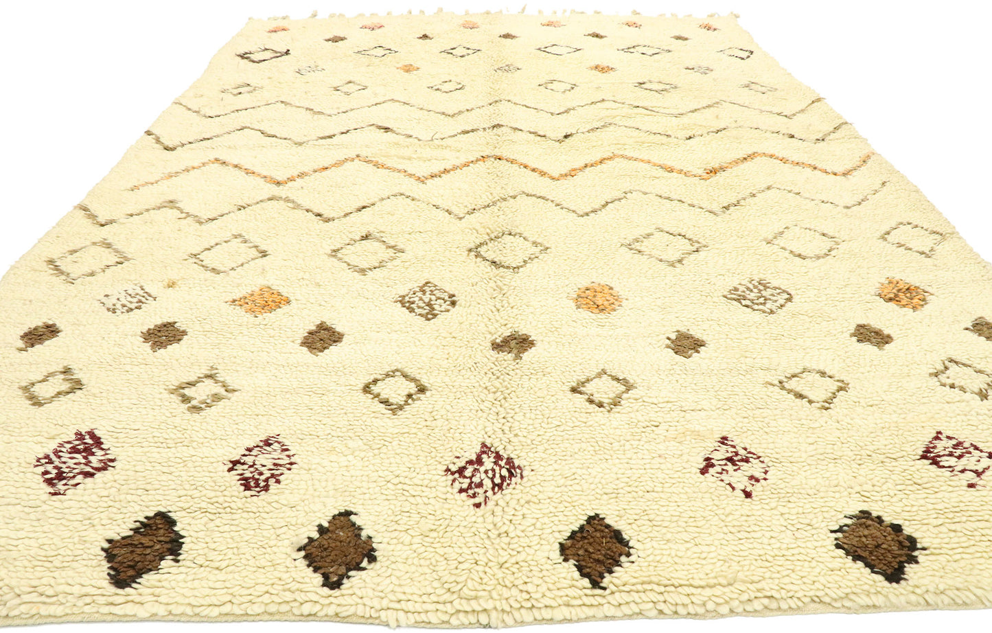 6 x 9 Vintage Moroccan Azilal Rug 20299