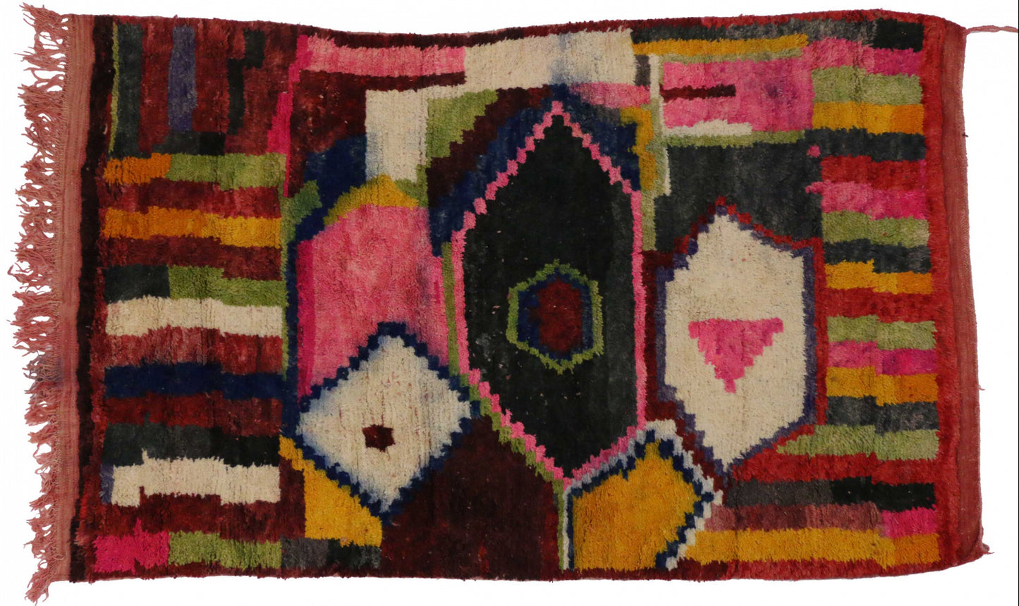 5 x 8 Vintage Moroccan Rug 20301