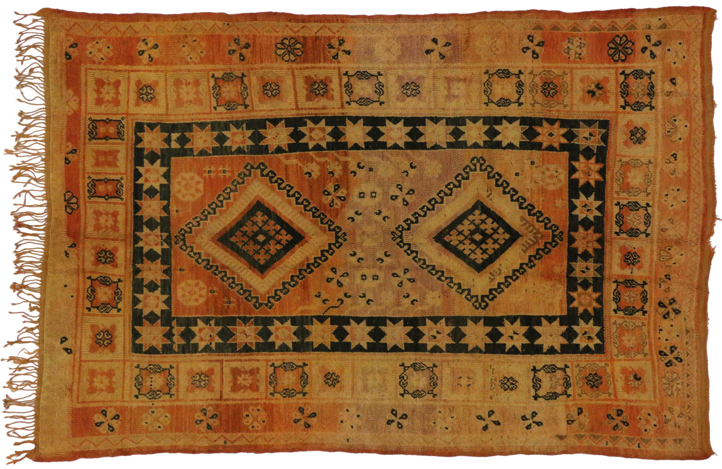 6 x 9 Vintage Moroccan Rug 20313