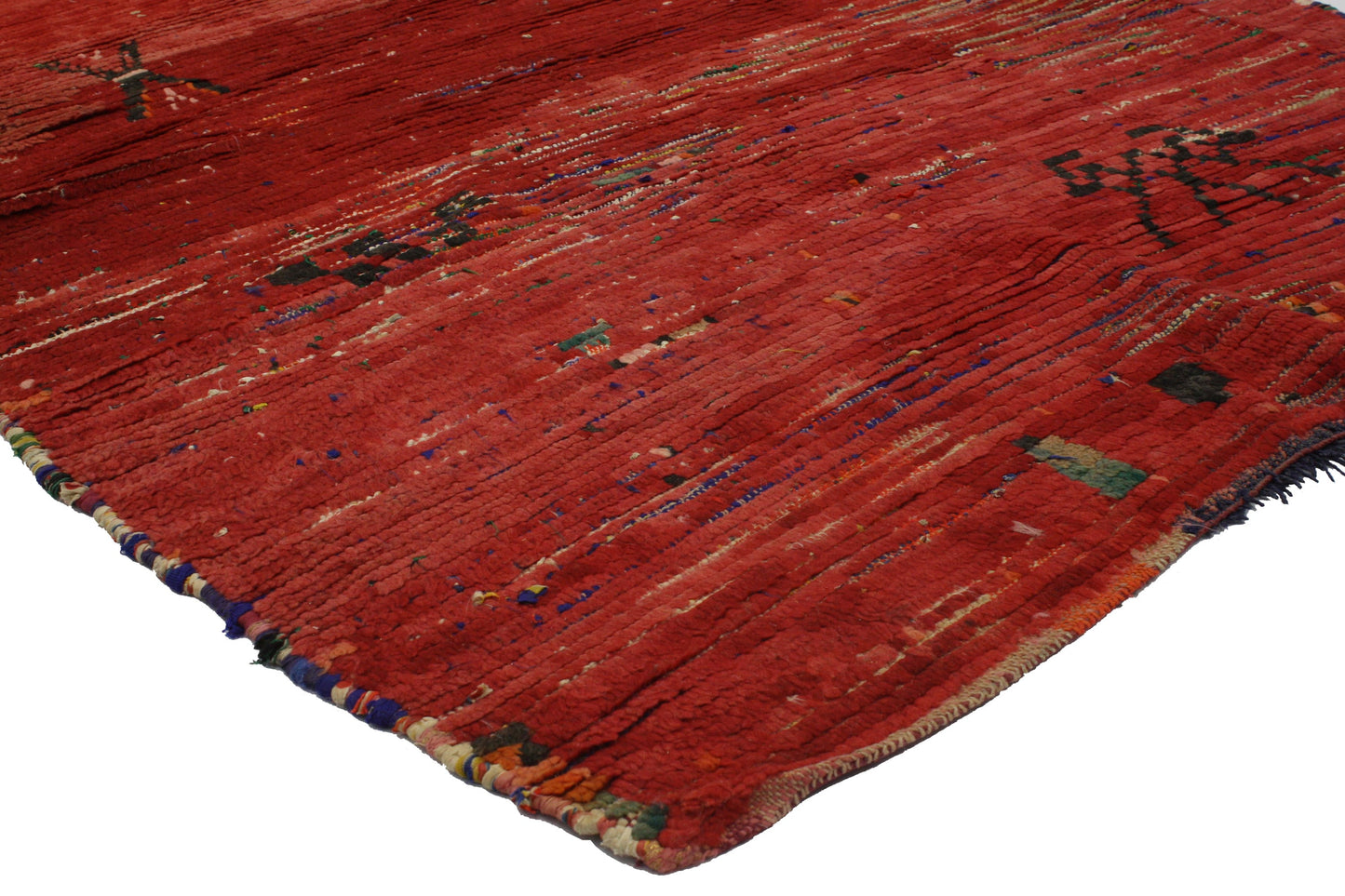 4 x 9 Vintage Moroccan Rug 20317