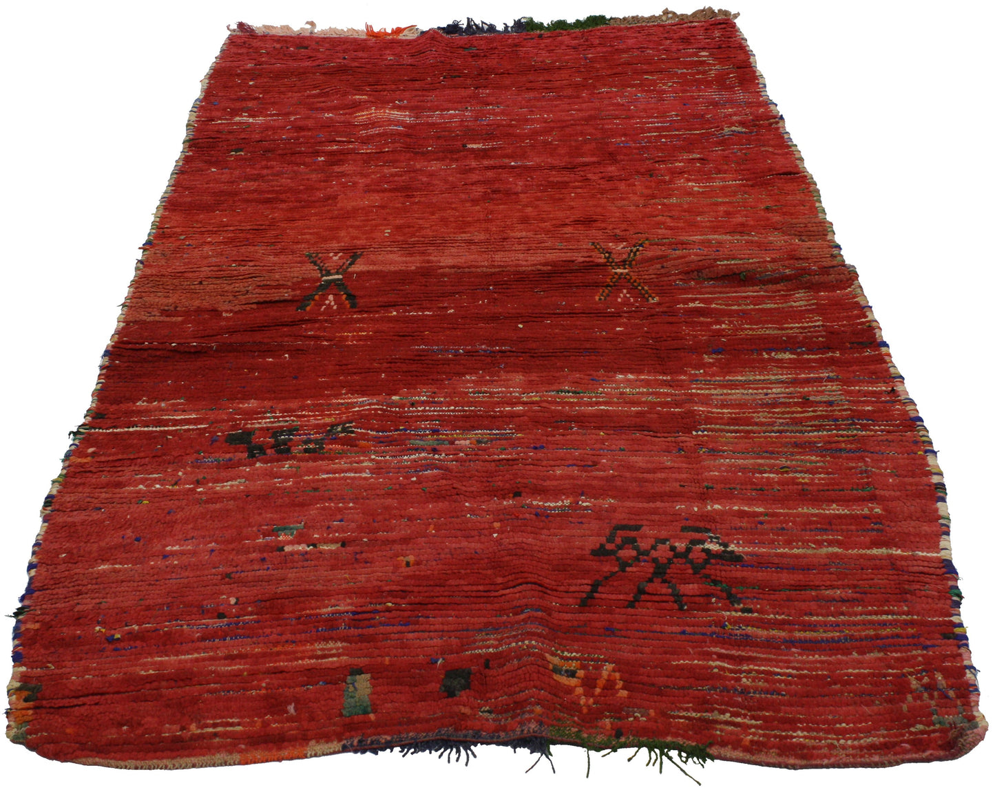 4 x 9 Vintage Moroccan Rug 20317