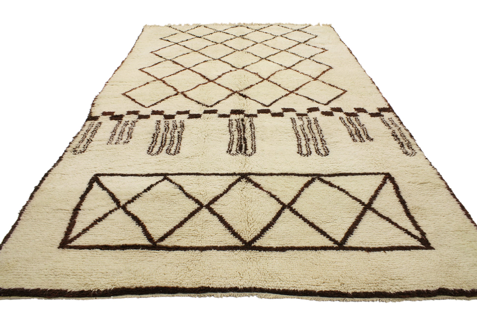 7 x 12 Vintage Berber Moroccan Rug 20331