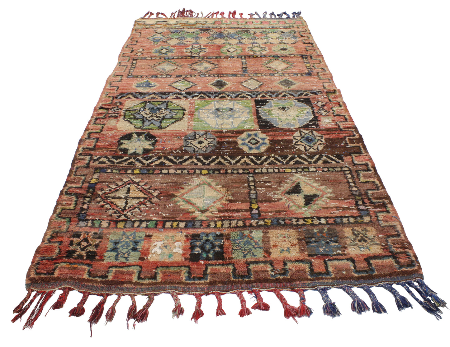 4 x 8 Vintage Moroccan Rug 20384