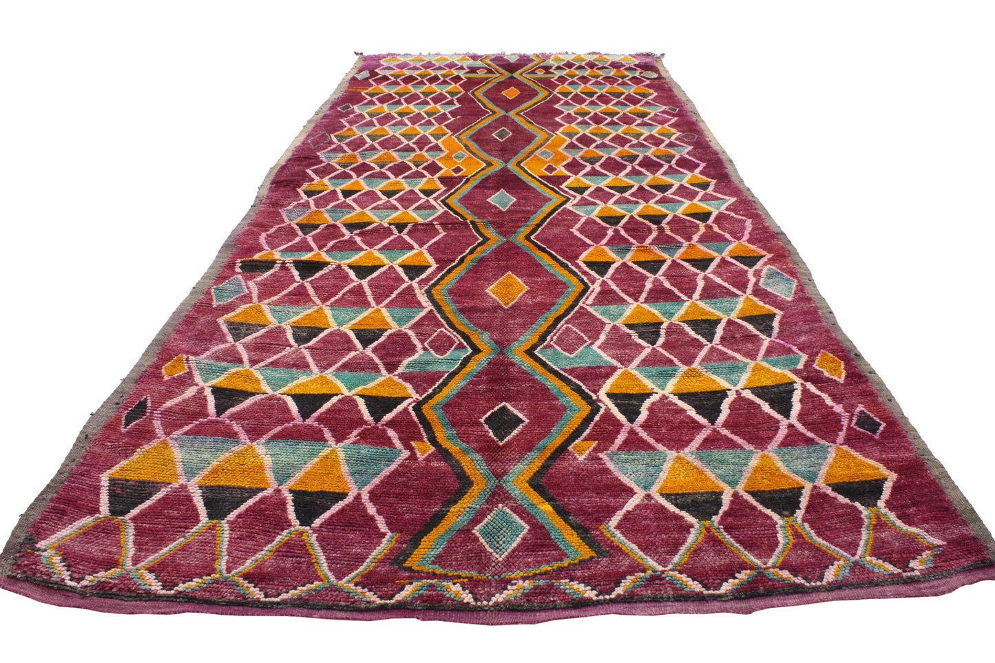 6 x 14 Vintage Moroccan Rug 20410