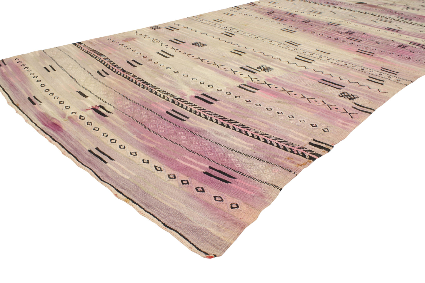 5 x 14 Vintage Moroccan Kilim Rug 20411