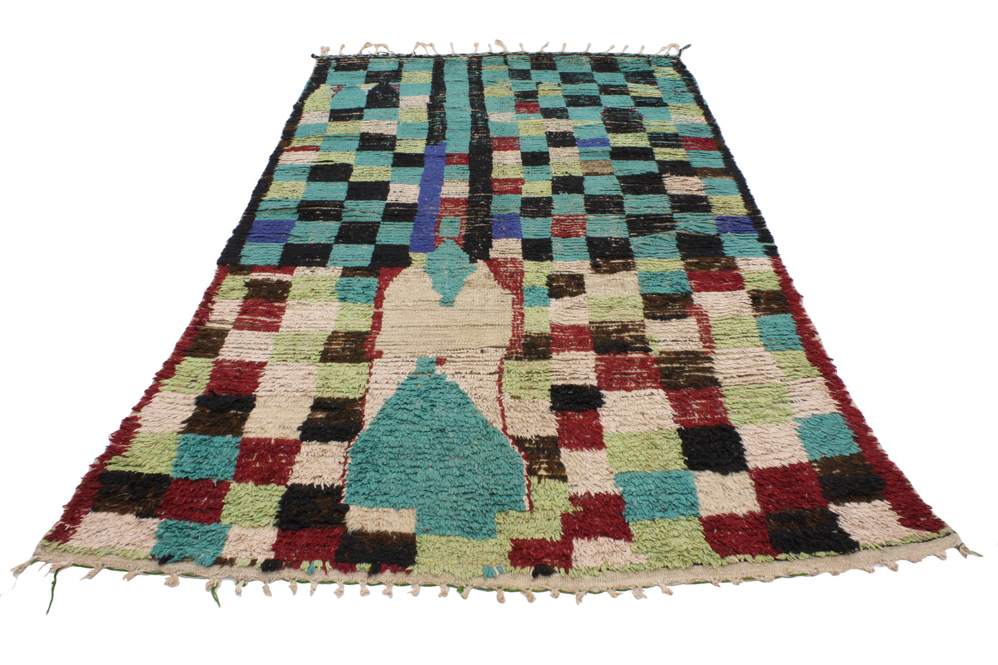 4 x 7 Vintage Moroccan Rug 20439