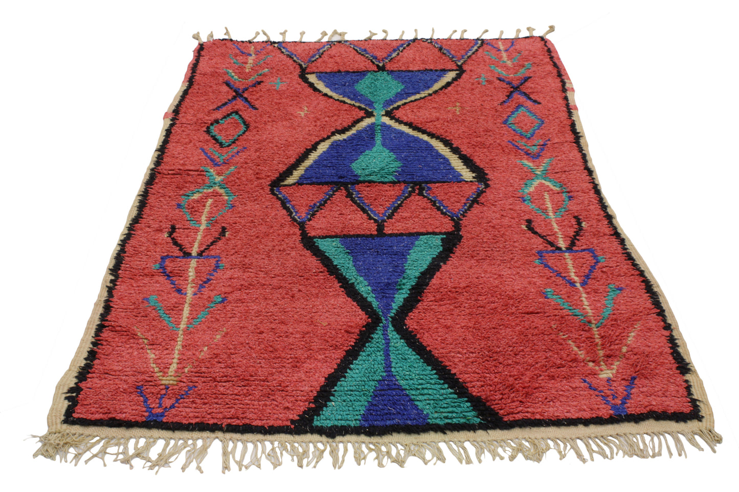 4 x 6 Vintage Moroccan Rug 20448