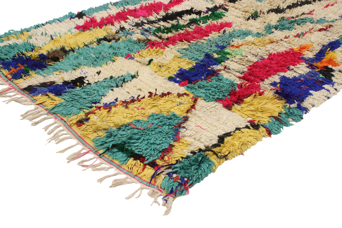 4 x 6 Vintage Moroccan Azilal Rug 20454