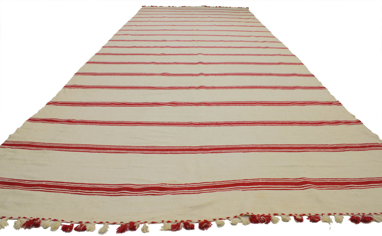 7 x 18 Vintage Moroccan Kilim Rug 20563