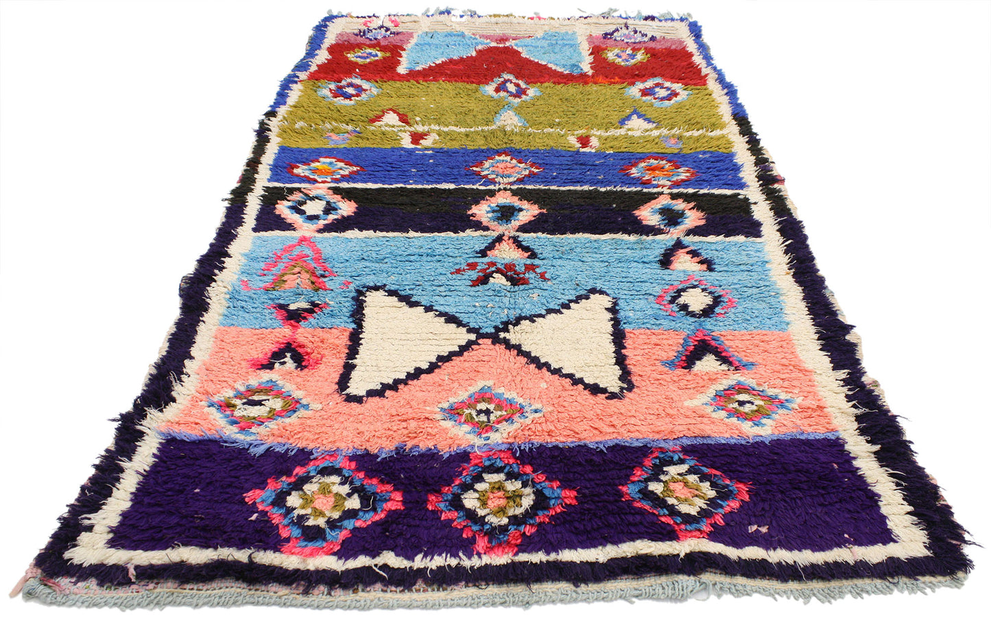 4 x 6 Vintage Moroccan Rug 20575