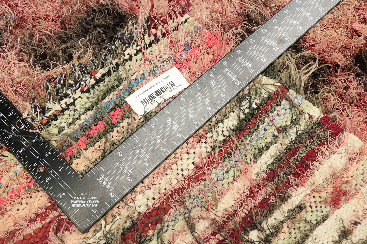 3 x 8 Vintage Moroccan Runner 20576