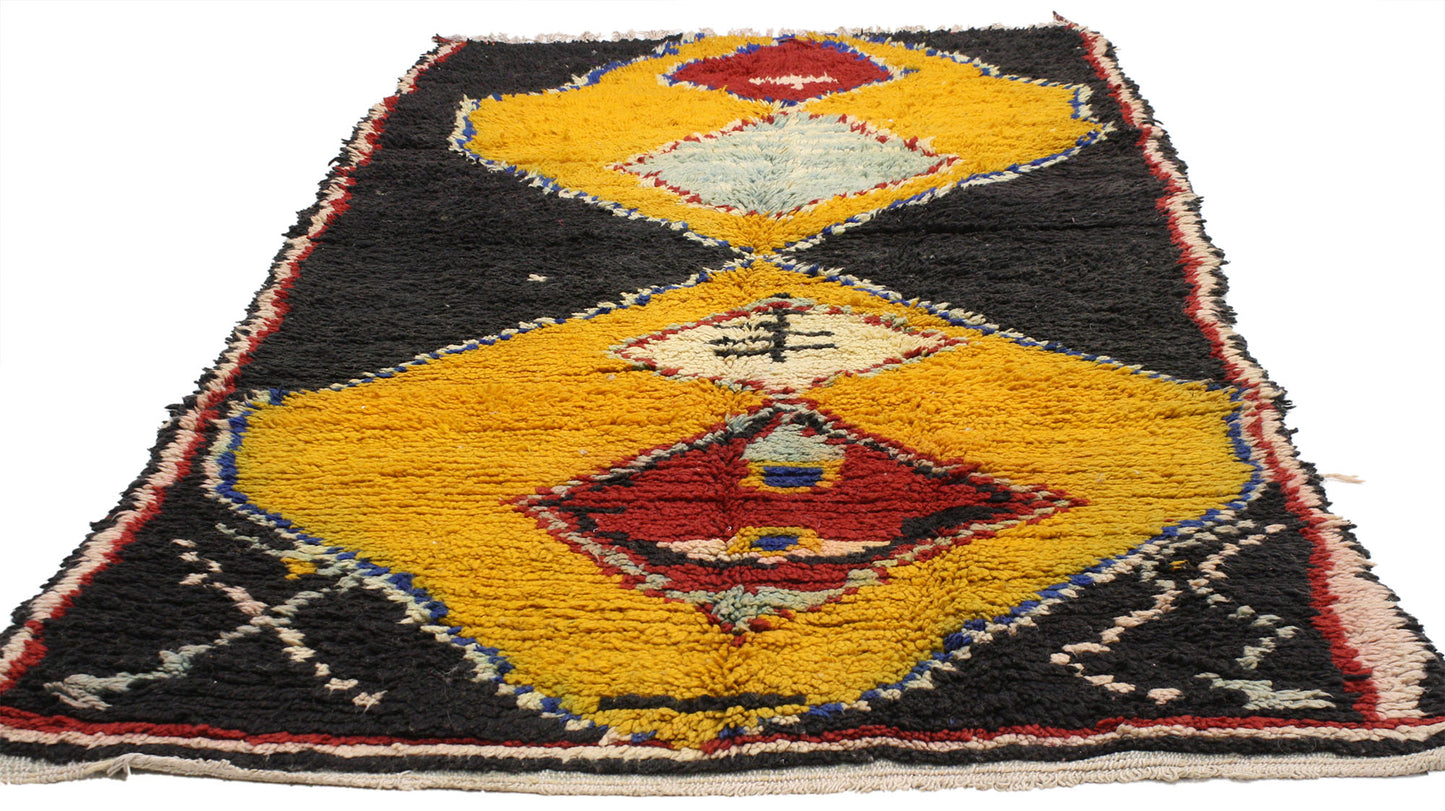 4 x 8 Vintage Moroccan Rug 20583