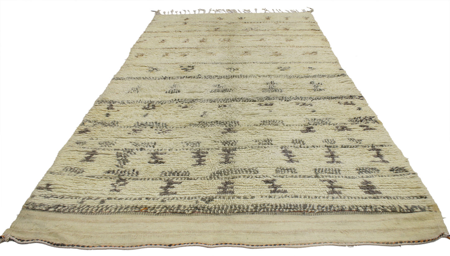 4 x 8 Vintage Moroccan Rug 20586