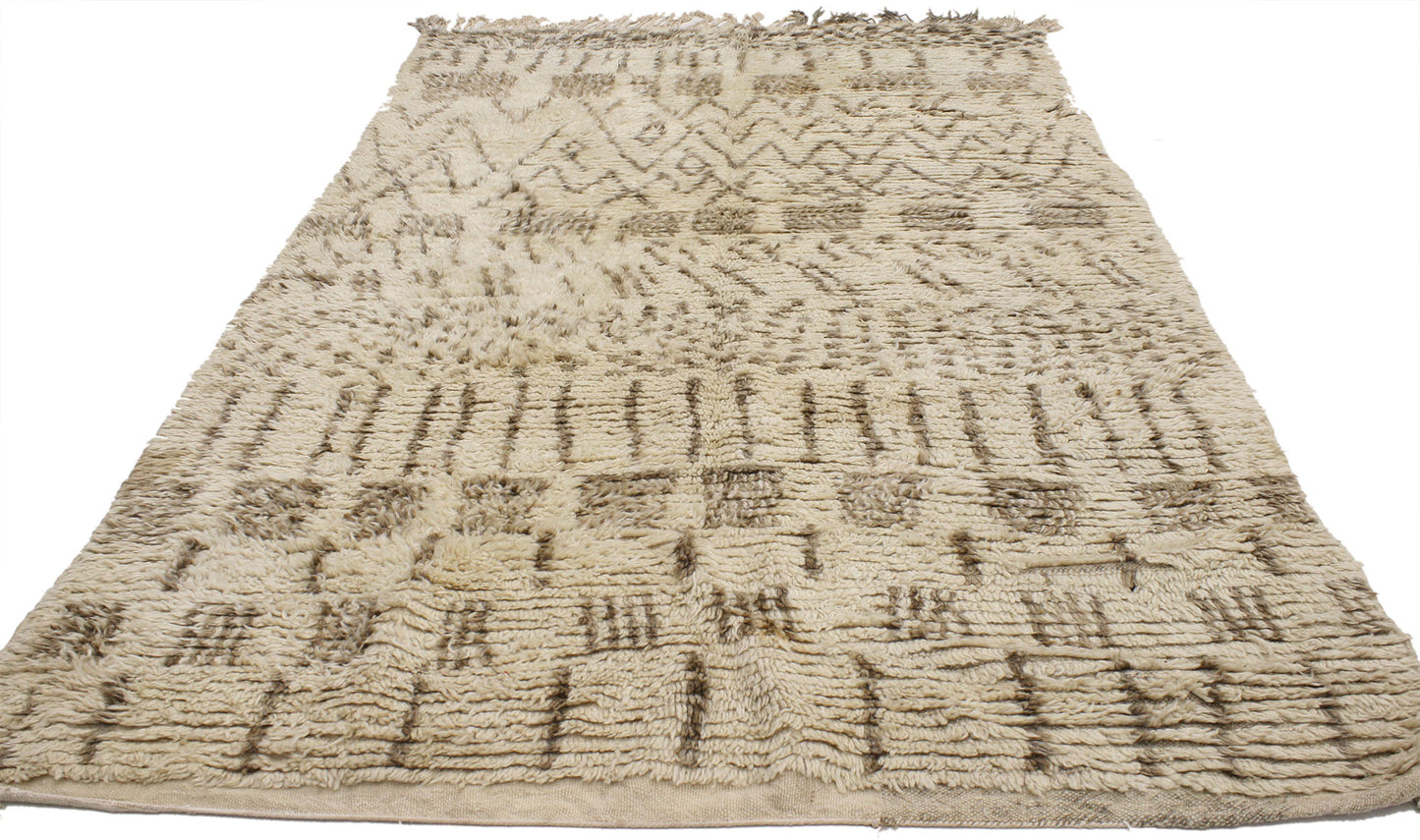 4 x 7 Vintage Moroccan Rug 20588