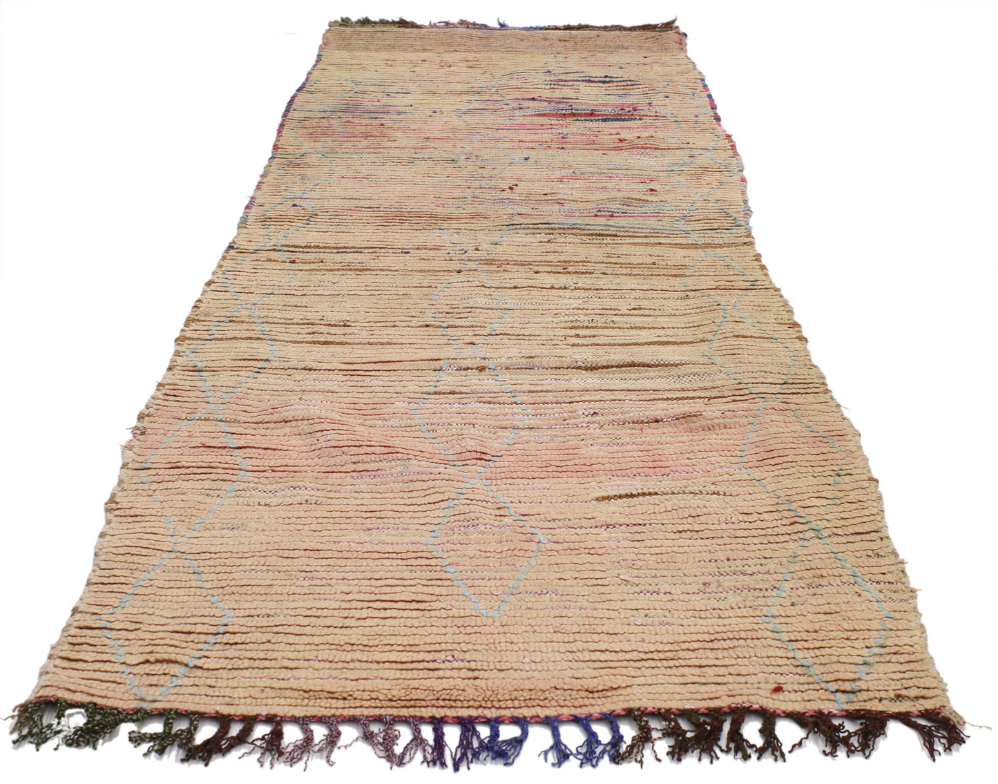 3 x 8 Vintage Moroccan Runner 20606
