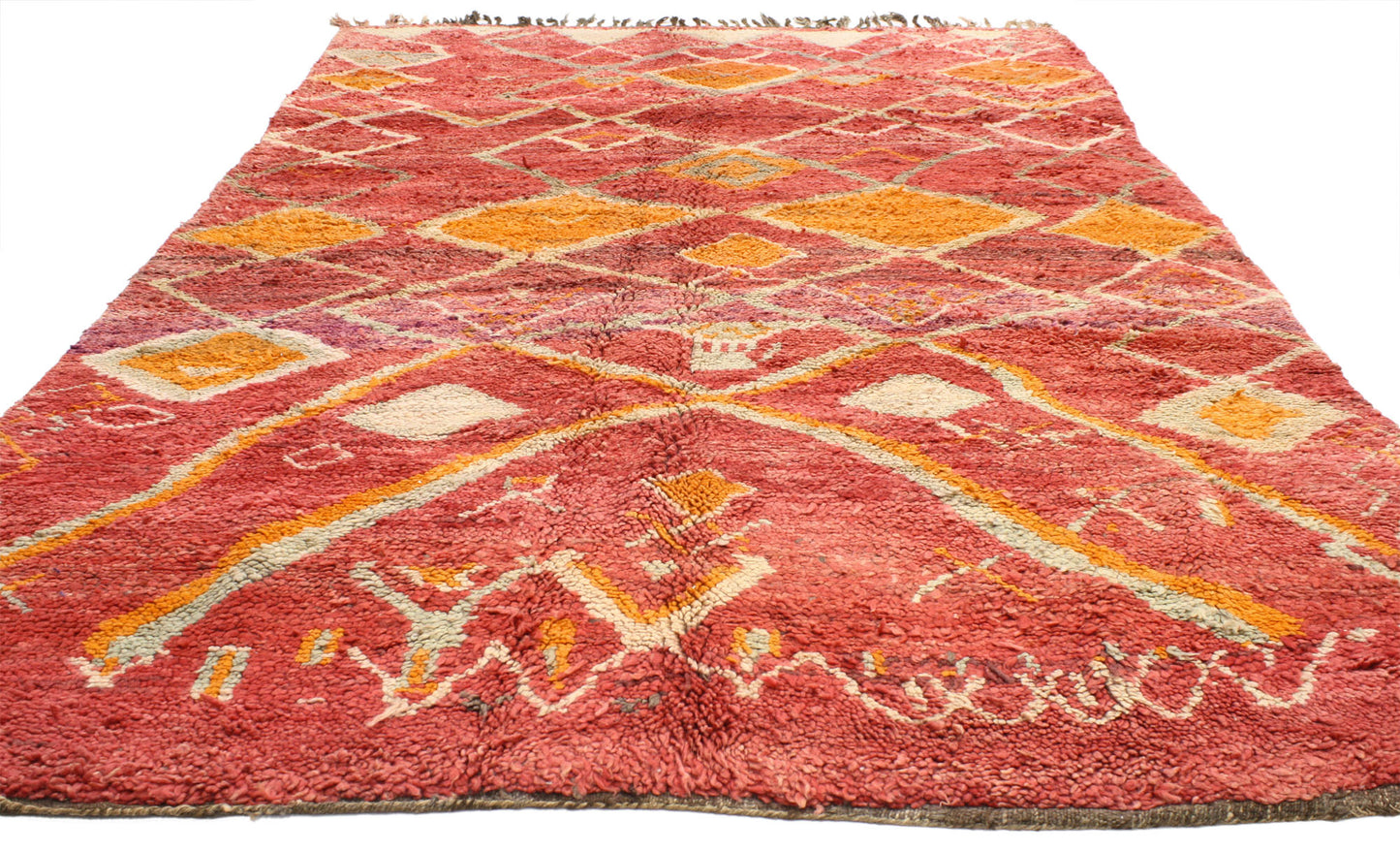 6 x 9 Vintage Moroccan Rug 20633