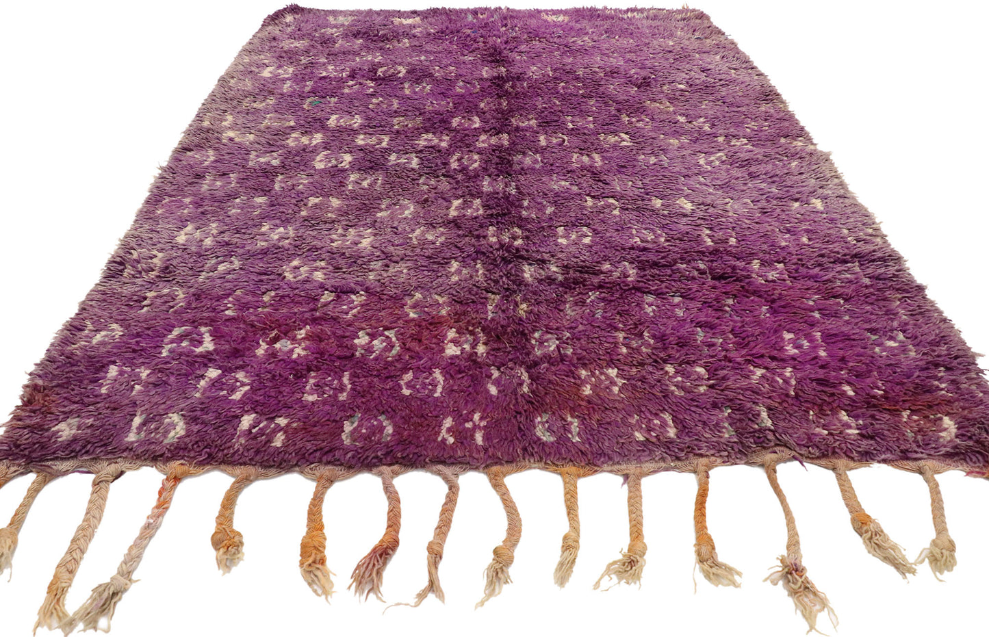 5 x 6 Vintage Purple Moroccan Rug 20639