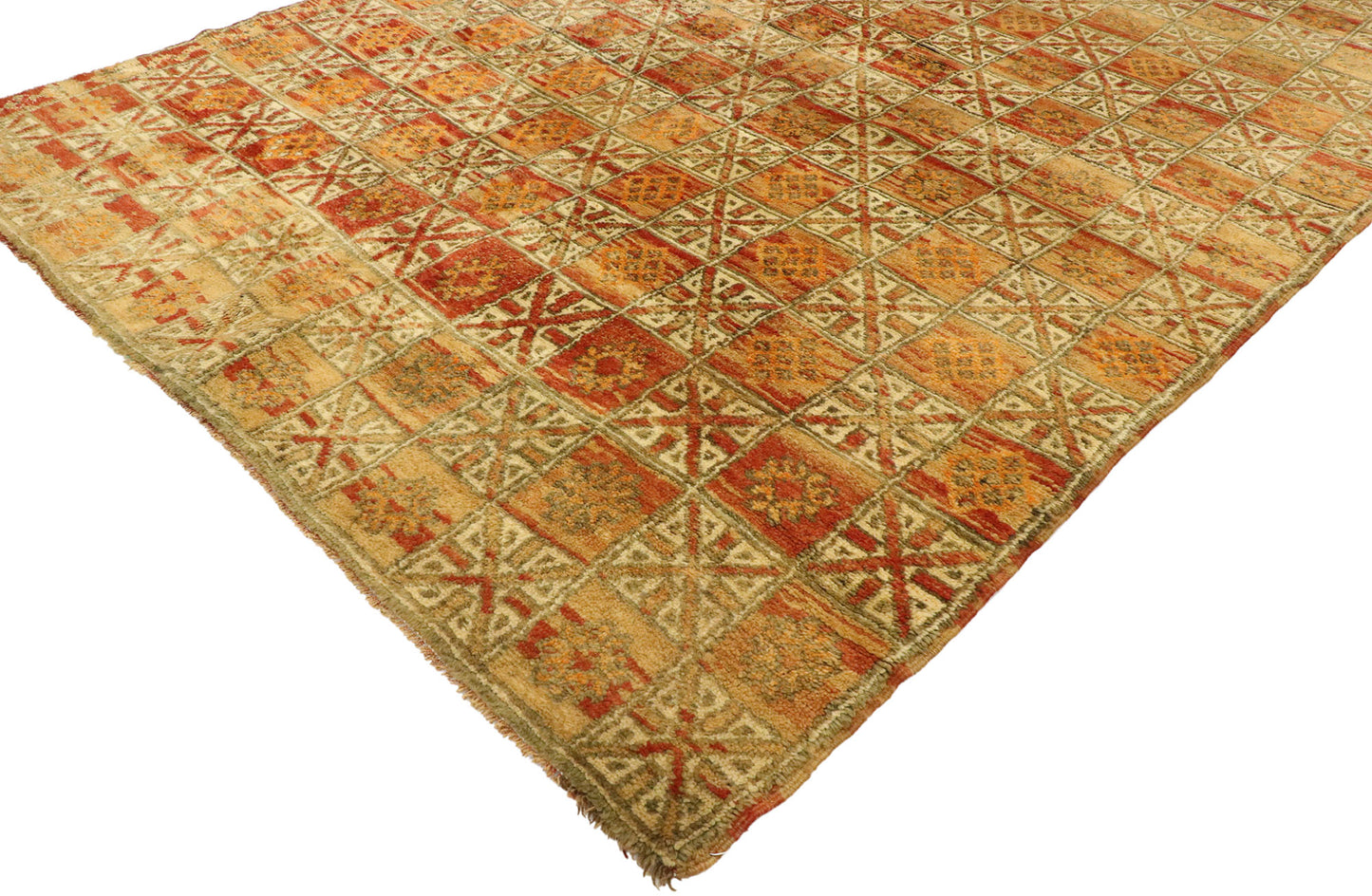 5 x 13 Vintage Beni MGuild Moroccan Rug 20751