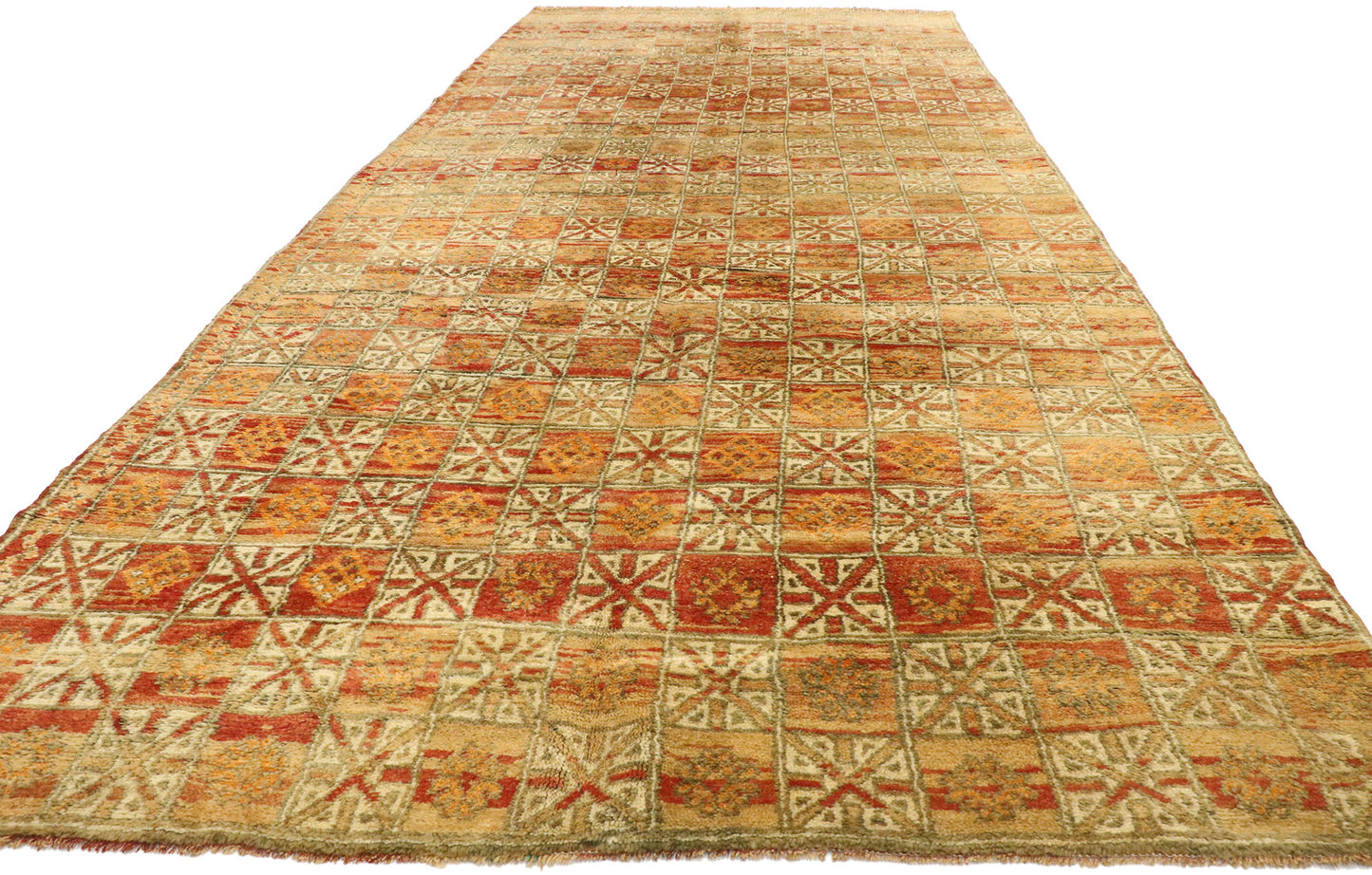 5 x 13 Vintage Beni MGuild Moroccan Rug 20751
