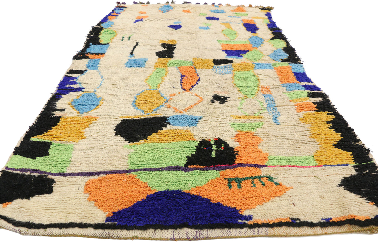4 x 7 Vintage Moroccan Rug 20774