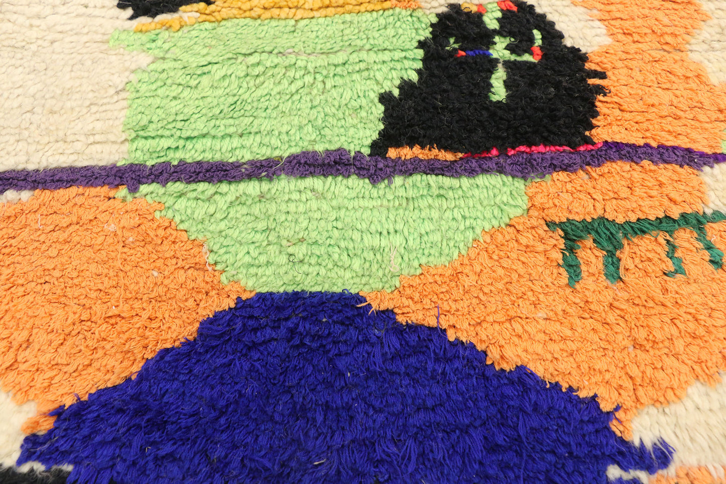4 x 7 Vintage Moroccan Rug 20774