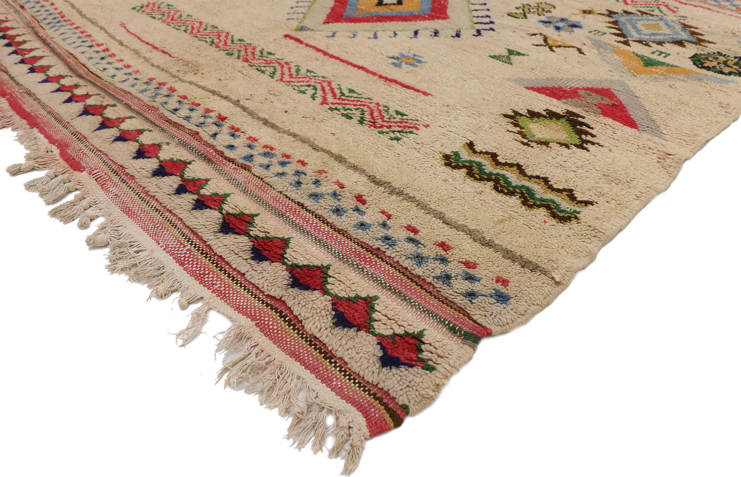 6 x 6 Vintage Moroccan Rug 20792