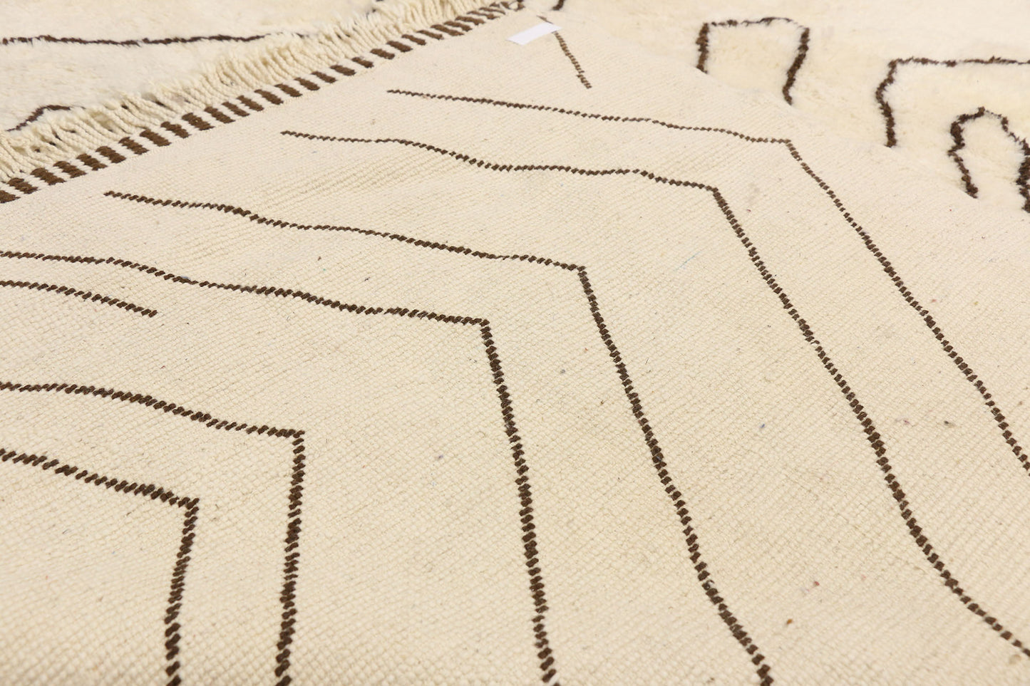 9 x 11 Organic Modern Beni Mrirt Moroccan Rug 20807