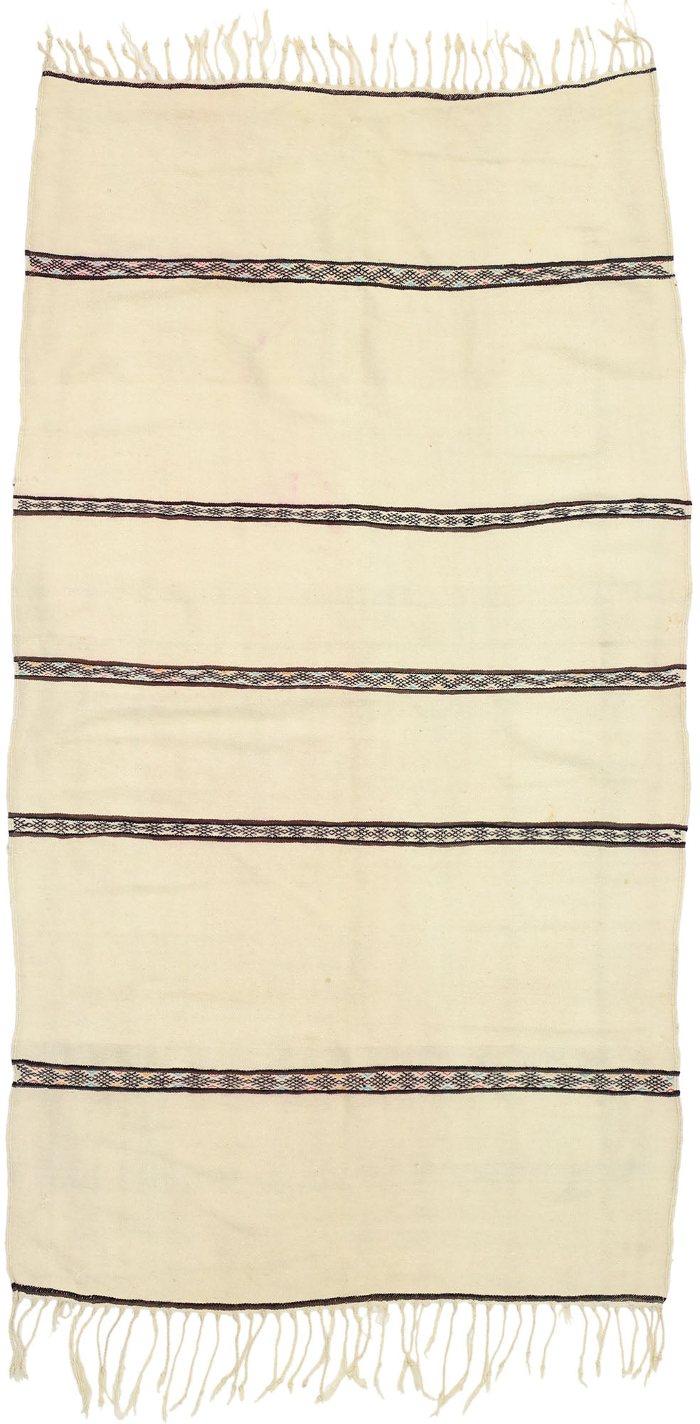 3 x 6 Vintage Moroccan Kilim Rug 20817