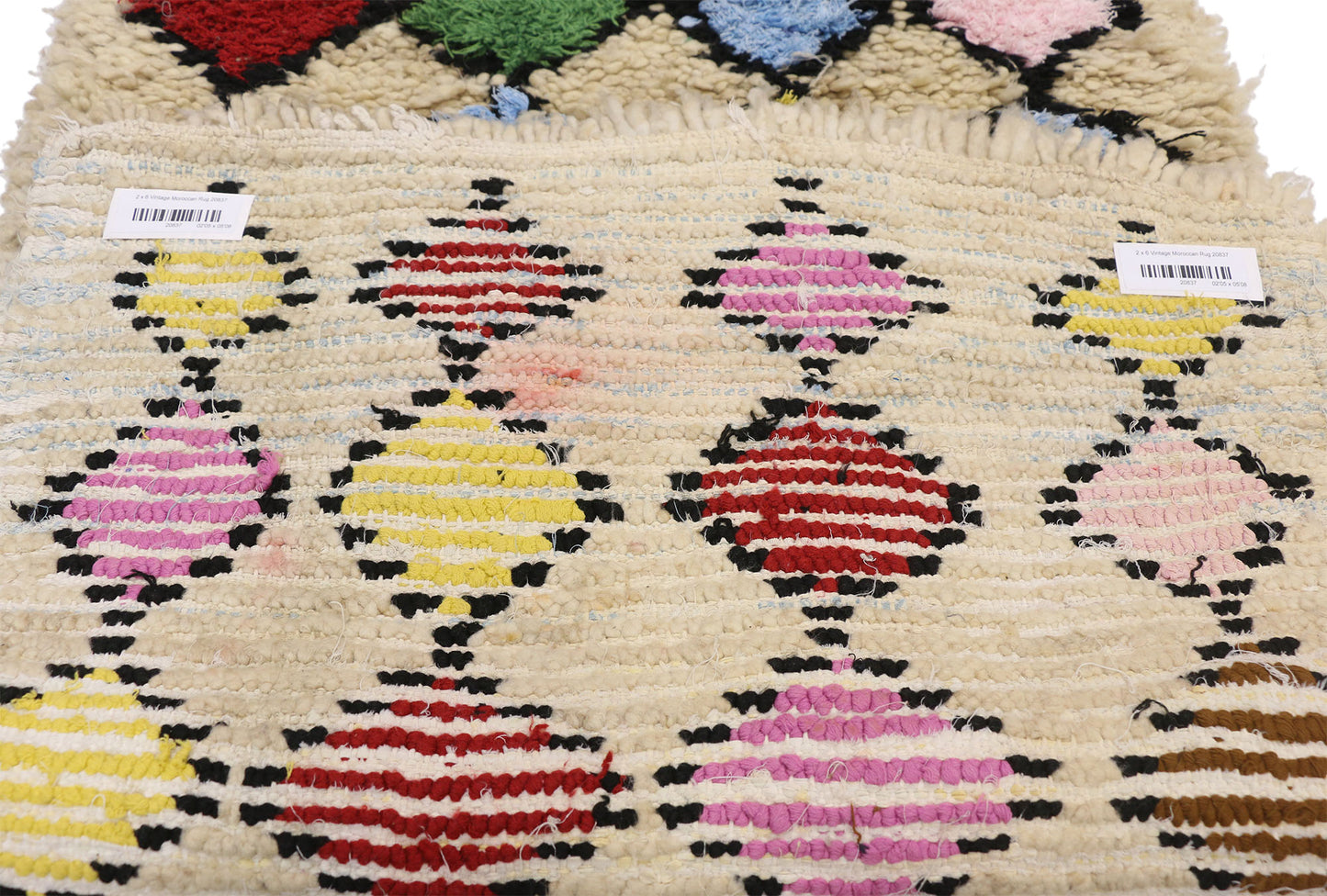 2 x 6 Vintage Moroccan Rug 20837