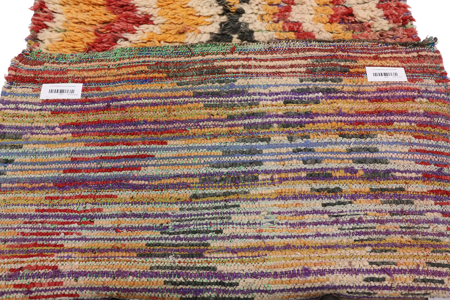 3 x 5 Vintage Moroccan Rug 20848