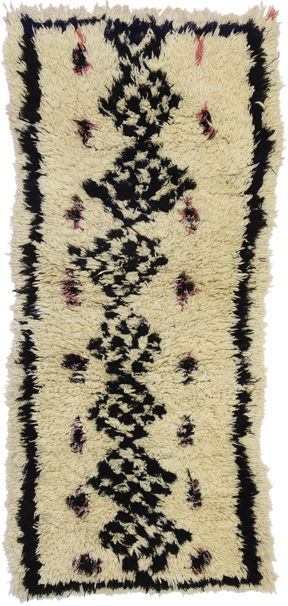 2 x 5 Vintage Moroccan Azilal Rug 20850