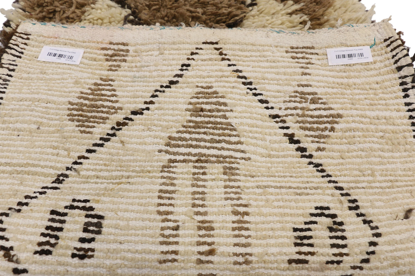 2 x 6 Vintage Moroccan Rug 20868