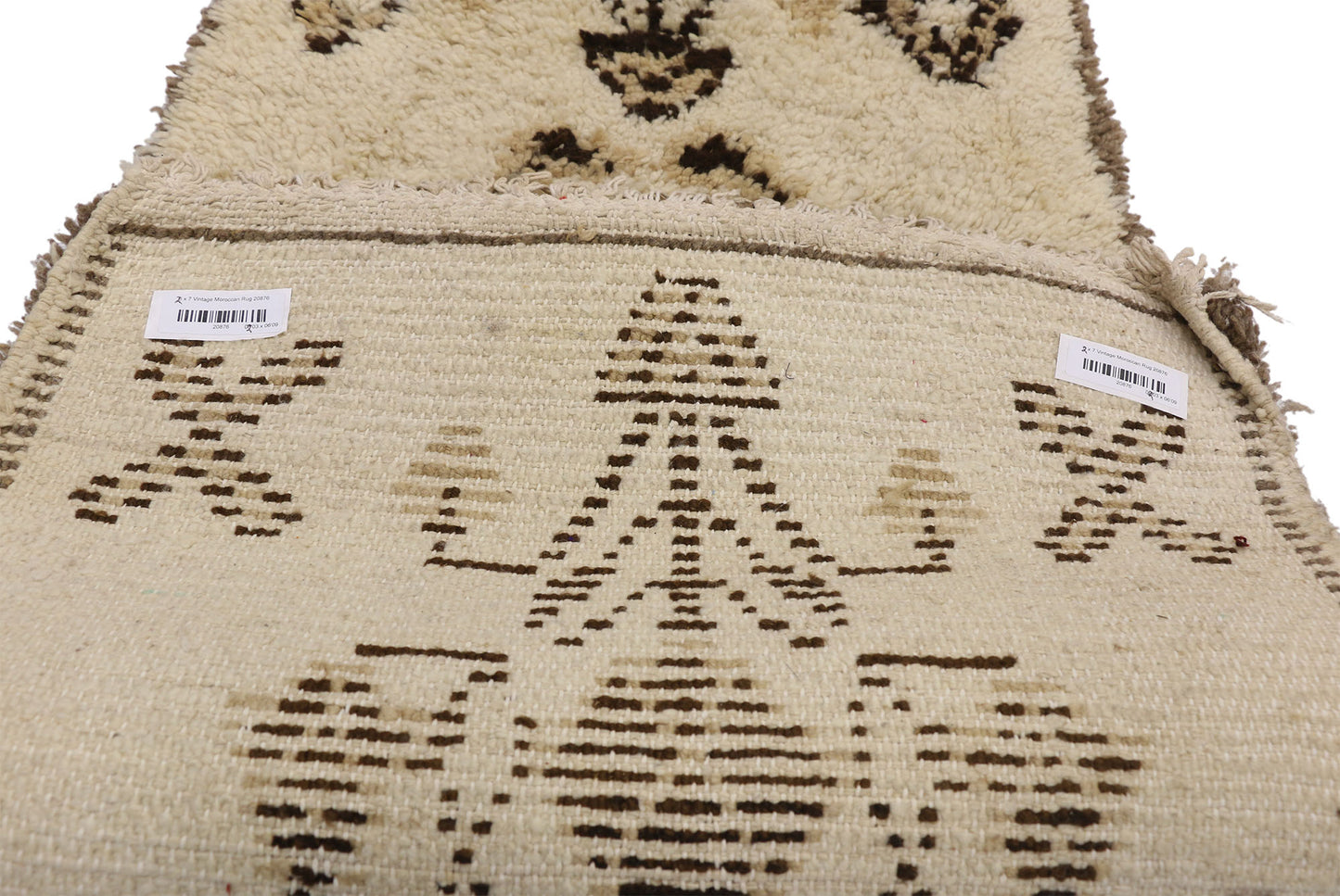 2 x 7 Vintage Moroccan Rug 20876