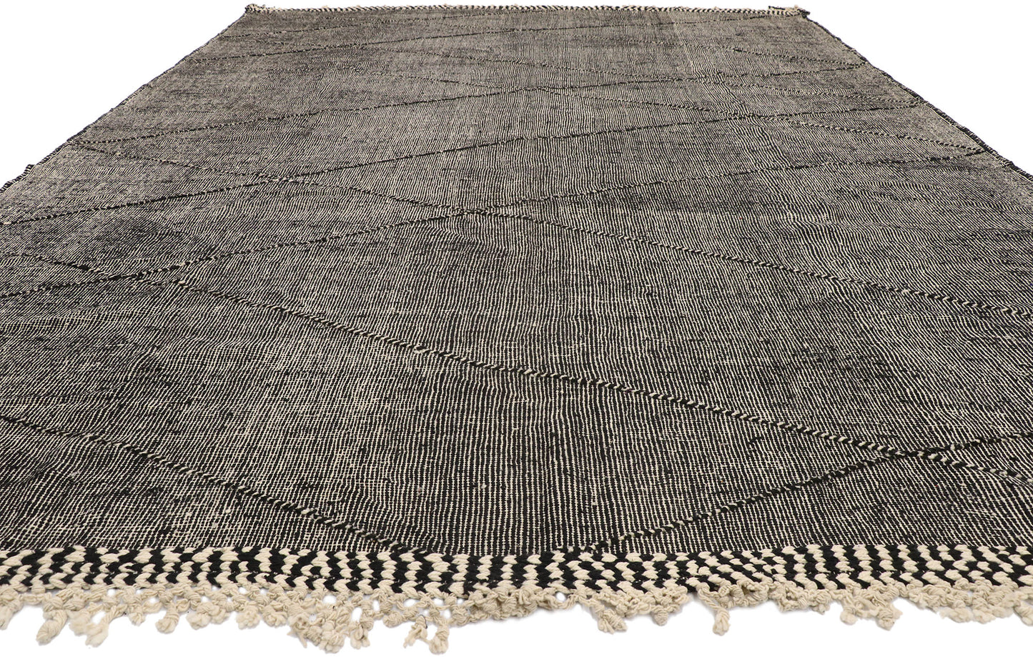 10 x 14 Contemporary Zanafi Kilim Rug 20909