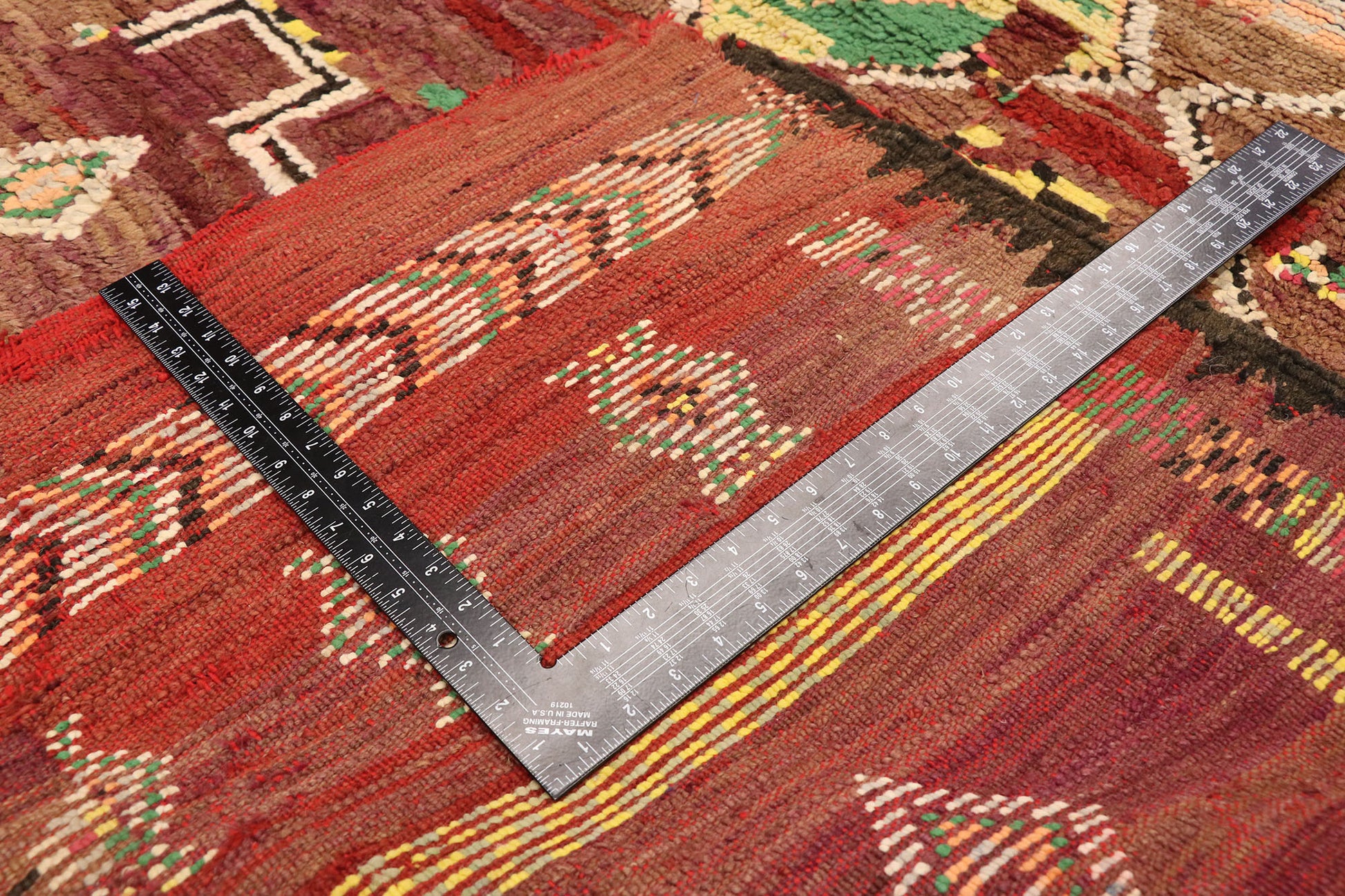 6 x 8 Vintage Moroccan Rug 20969