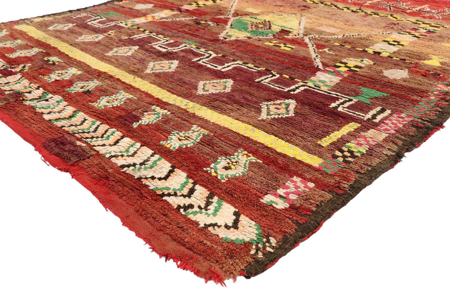 6 x 8 Vintage Moroccan Rug 20969