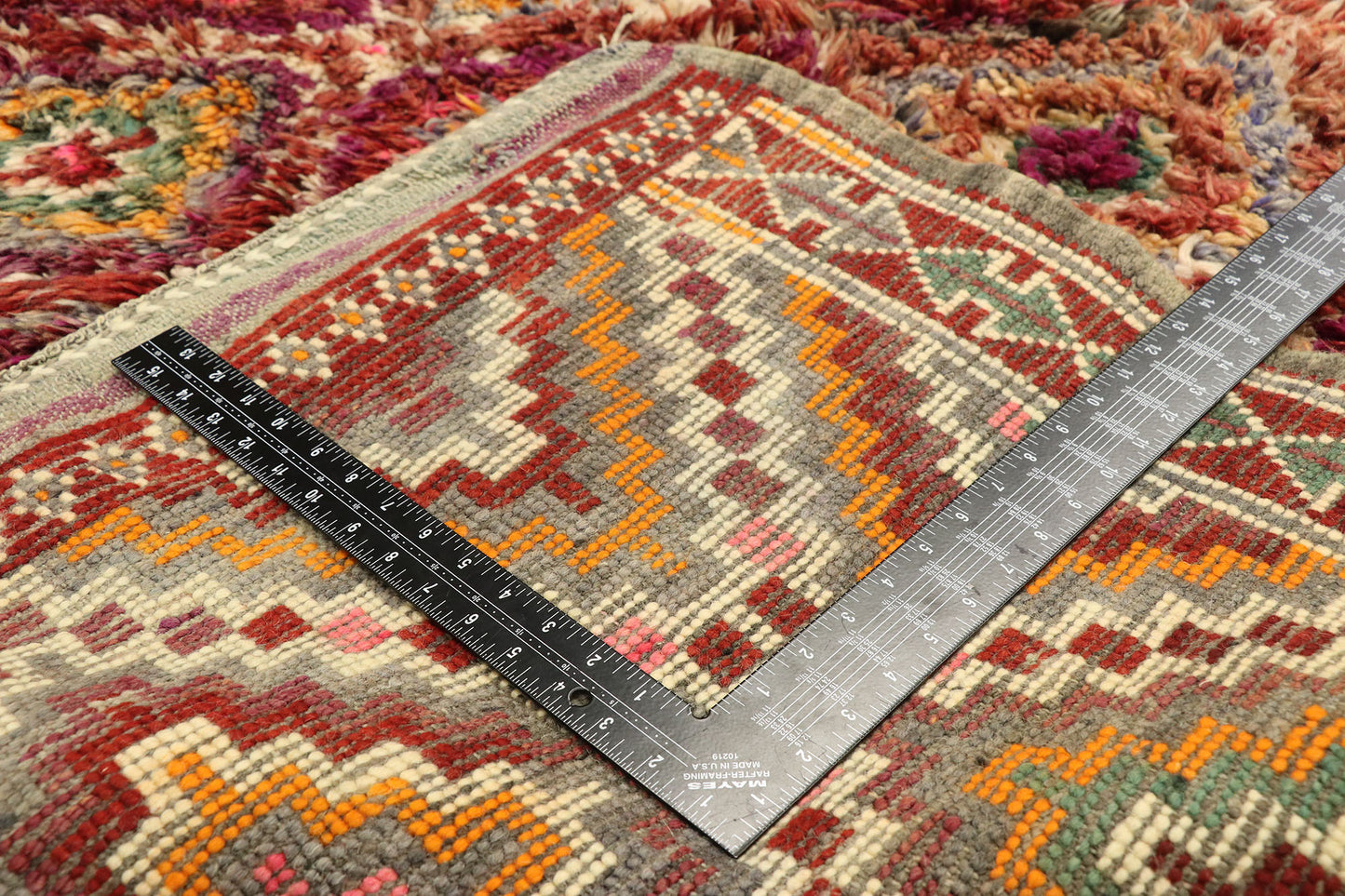 6 x 12 Vintage Taznakht Moroccan Rug 21014