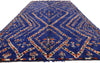 6 x 12 Vintage Beni M'Guild Blue Moroccan Rug 21016