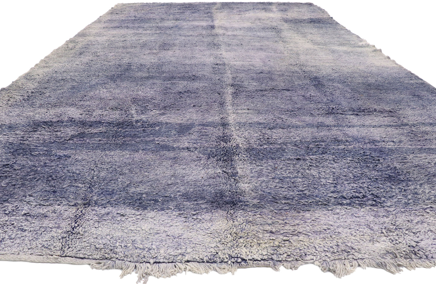9 x 15 Vintage Purple Moroccan Rug 21025