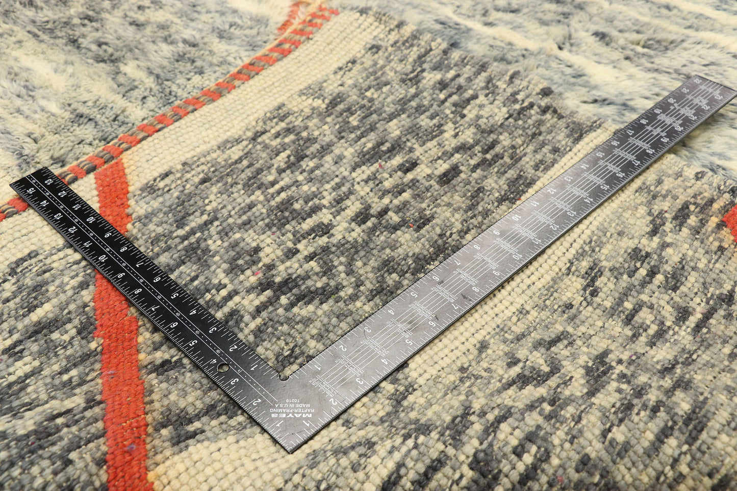 7 x 10 Modern Beni Mrirt Moroccan Rug 21026