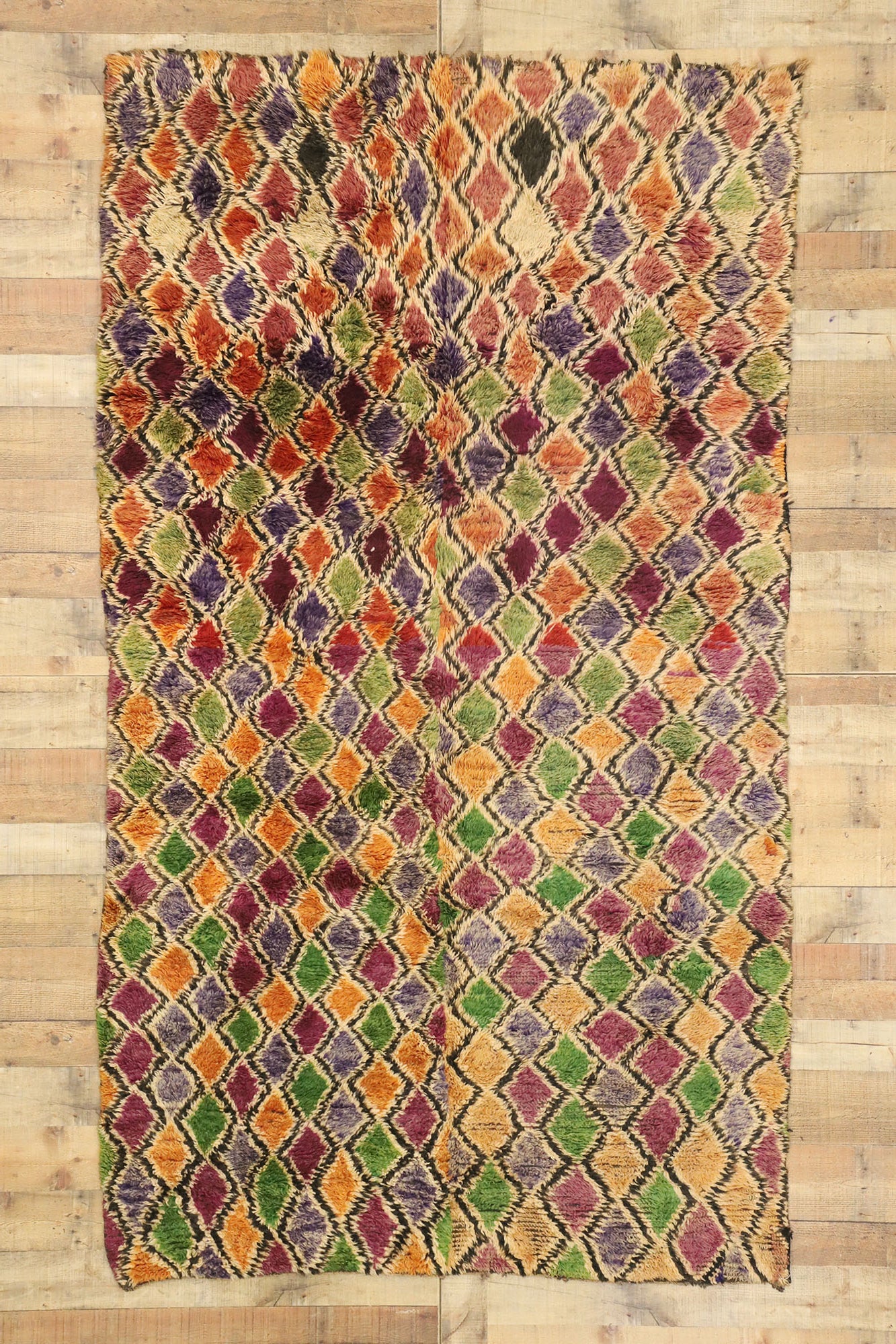 5 x 9 Vintage Moroccan Rug 21027
